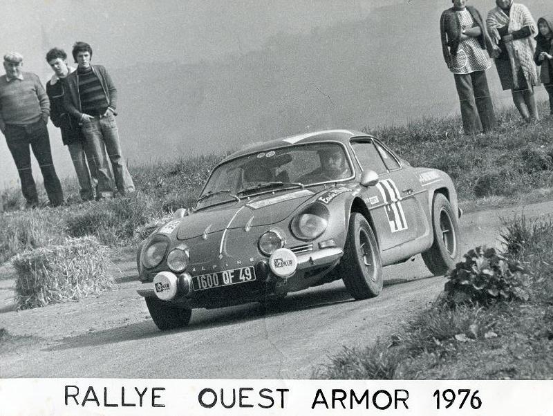 Mes premières autos pour courir...Simca rallye 1100cc, Alpine A110 1600S, A110 1500, A310 Armorok